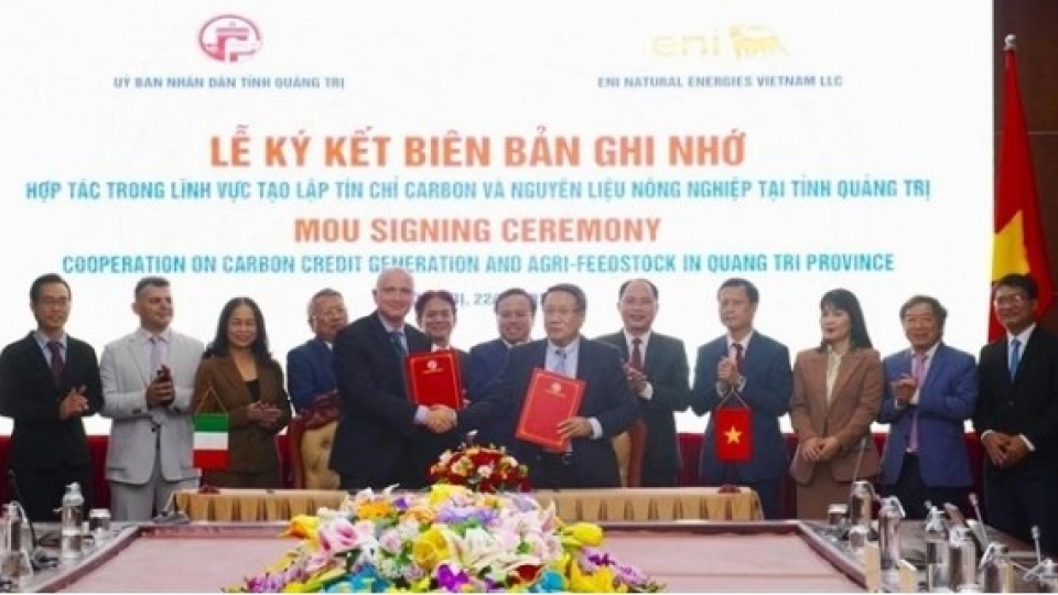 Quang Tri, Italian company to collaborate in carbon credit generation